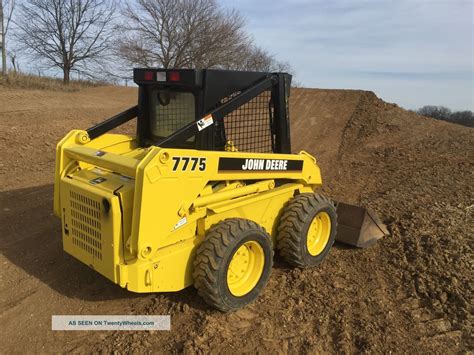 jd 7775 skid steer for sale|john deere 7775 value.